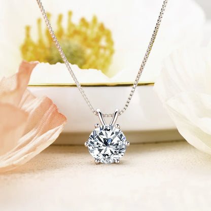 18K Gold Plated Jewelry Set 3.0ctw D Color Moissanite for Women Men Real 925 Silver Stud Earrings Pendant Necklace Free Shipping